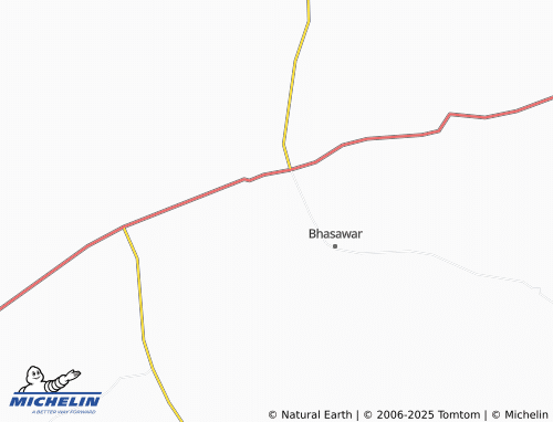 MICHELIN Deoli map - ViaMichelin