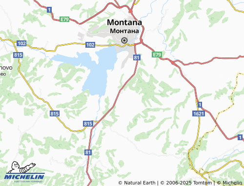 MICHELIN Blagovo map - ViaMichelin