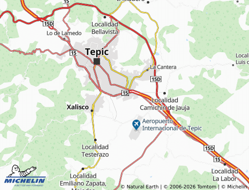 MICHELIN-Landkarte El Armadillo - ViaMichelin