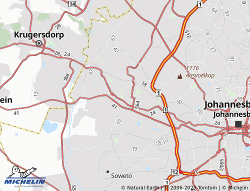 MICHELIN Discovery Extension 4 map - ViaMichelin