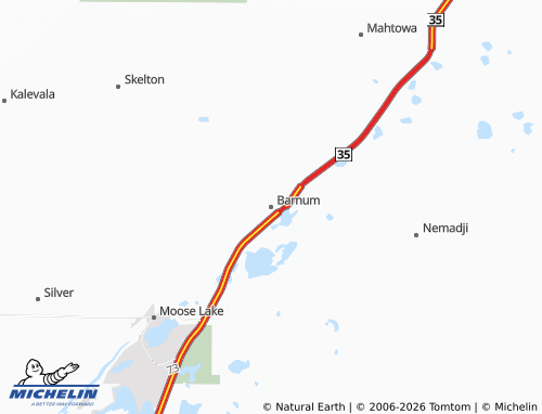 Mappa MICHELIN Barnum - ViaMichelin