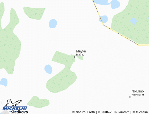 MICHELIN-Landkarte Mayka - ViaMichelin