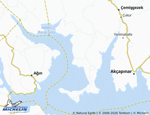 Mapa MICHELIN Karasar - ViaMichelin