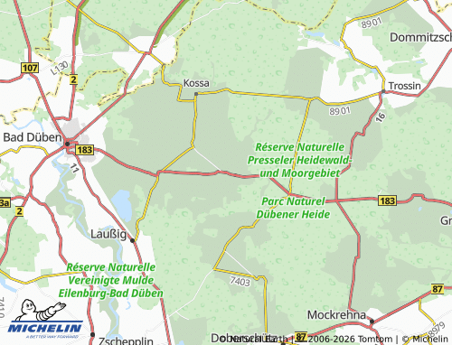 MICHELIN Pressel map - ViaMichelin