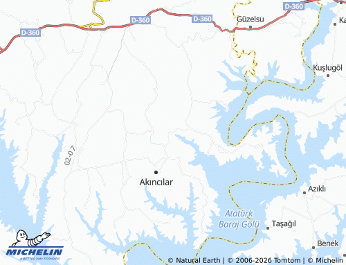 MICHELIN İkizce map - ViaMichelin