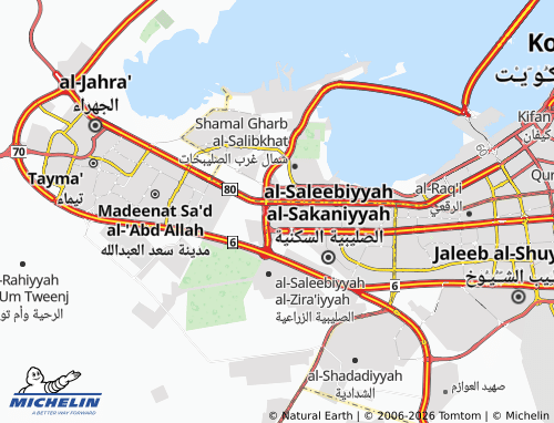 MICHELIN Qairawan-South Doha map - ViaMichelin