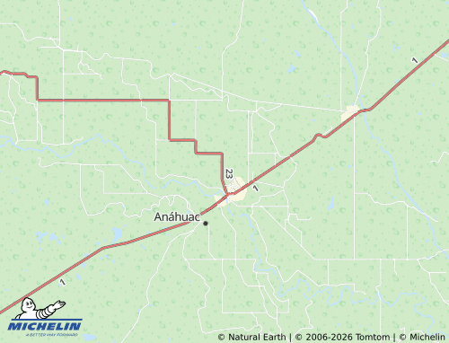 MICHELIN Ampliación Obrera map - ViaMichelin