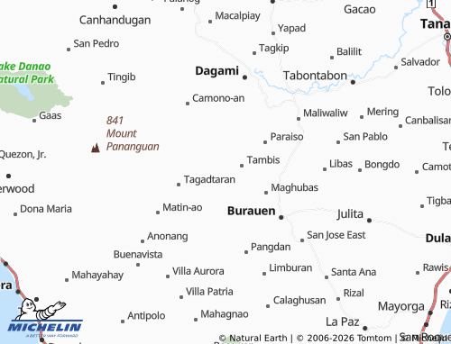 MICHELIN Hugpa West map - ViaMichelin