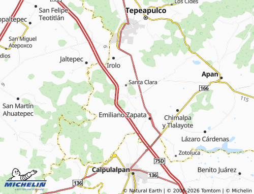 Mapa MICHELIN José María Morelos - ViaMichelin