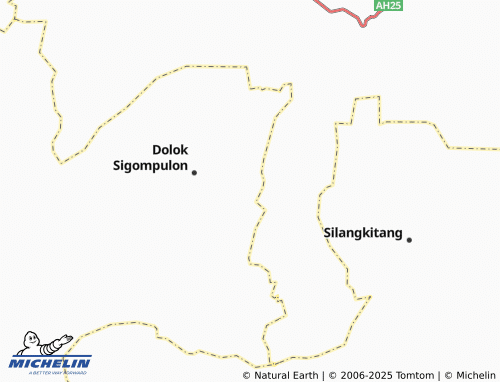 MICHELIN Aek Jabut map - ViaMichelin