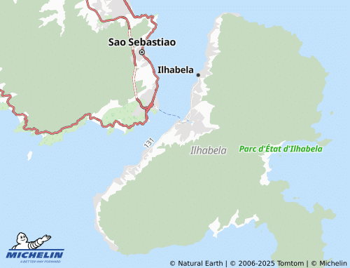 MICHELIN Camarão map - ViaMichelin