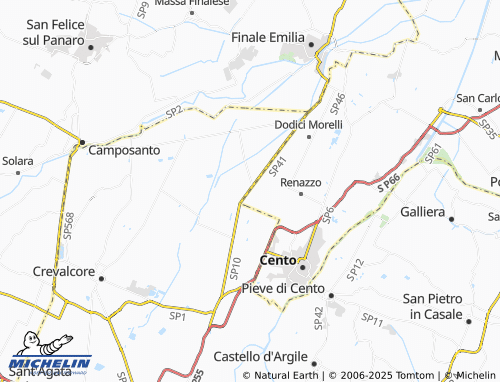 Mappa MICHELIN Bevilacqua - ViaMichelin