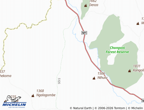 Mapa MICHELIN Nsekakanye - ViaMichelin