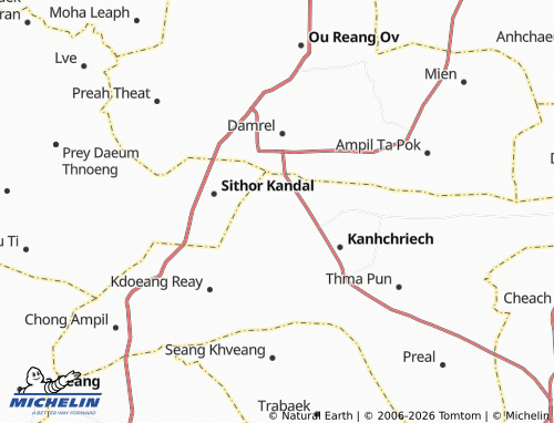 Mapa MICHELIN Tnaot - ViaMichelin
