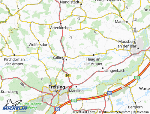 Mapa MICHELIN Anglberg - ViaMichelin