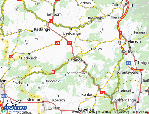 Carte MICHELIN Saeul - ViaMichelin