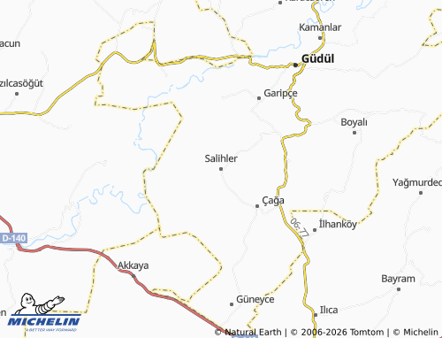 Mapa MICHELIN Salihler - ViaMichelin