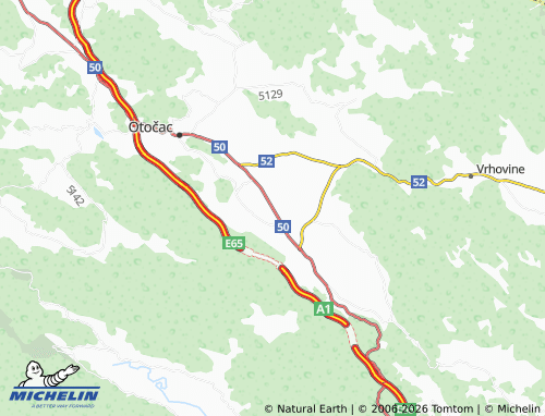 Kaart MICHELIN Dragović - ViaMichelin