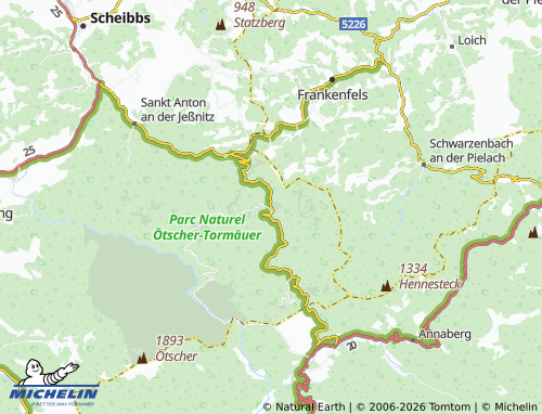 Mappa MICHELIN Puchenstuben - ViaMichelin