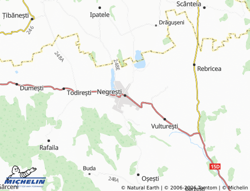 Carte MICHELIN Negrești - ViaMichelin