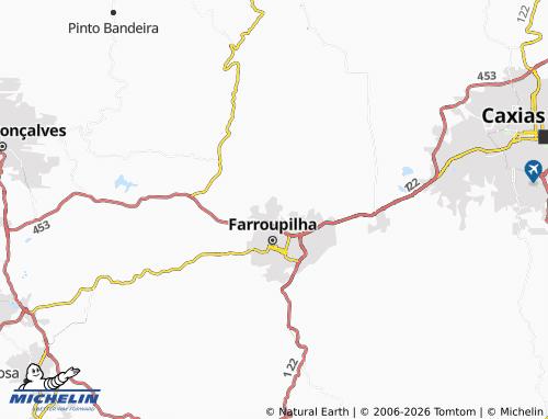 Mappa MICHELIN Cinquentenário - ViaMichelin