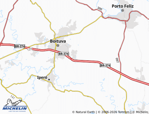 Mapa MICHELIN Chácara dos Pinhais - ViaMichelin