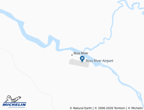 Mappa MICHELIN Ross River - ViaMichelin