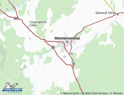 MICHELIN Las Adjuntas map - ViaMichelin