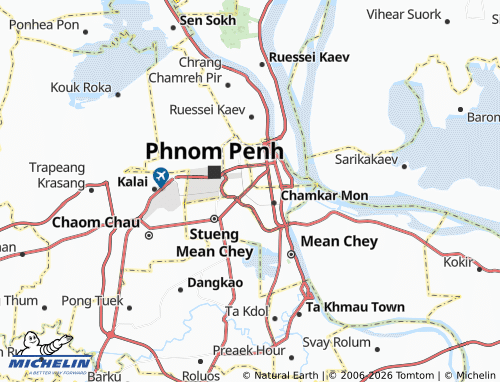 MICHELIN Tuol Svay Prey Pir map - ViaMichelin