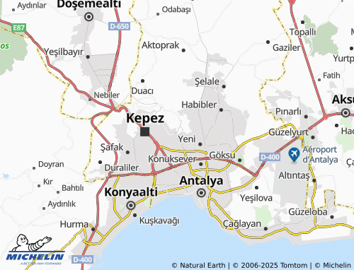 MICHELIN-Landkarte Yavuz Selim - ViaMichelin