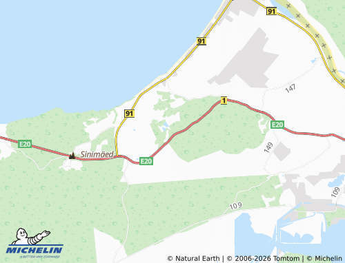 Carte MICHELIN Laagna - ViaMichelin