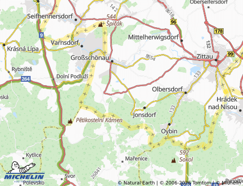 MICHELIN Saalendorf map - ViaMichelin