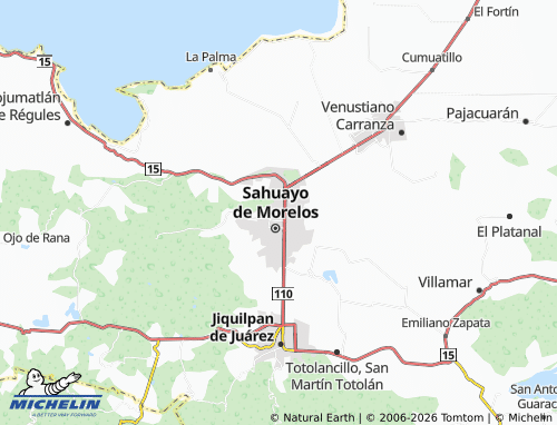 Mapa MICHELIN Lázaro Cárdenas - ViaMichelin