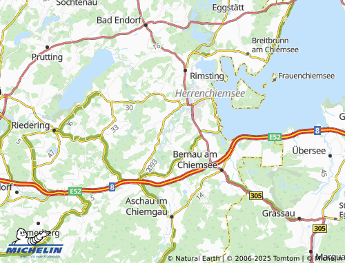 MICHELIN Leiten map - ViaMichelin