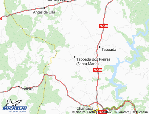 MICHELIN-Landkarte Taboada dos Freires (Santa María) - ViaMichelin