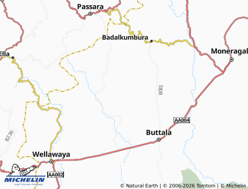 Mappa MICHELIN Moratuwagama - ViaMichelin
