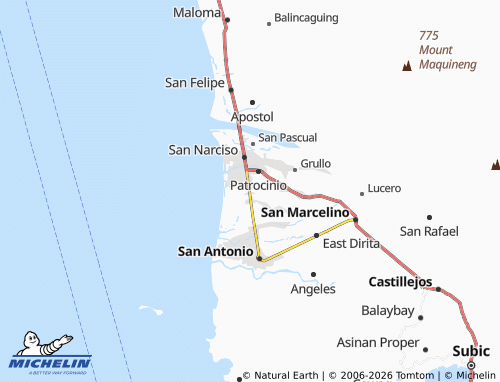 MICHELIN Beddeng map - ViaMichelin