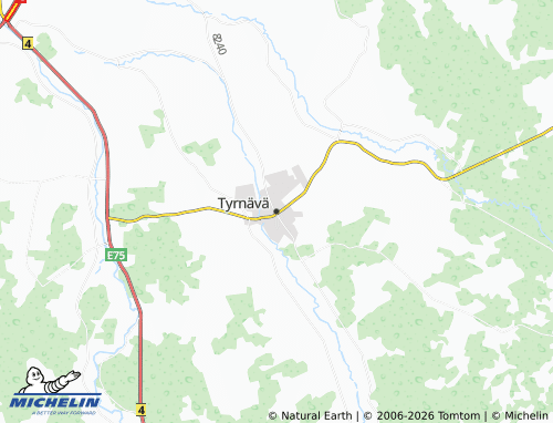 Carte MICHELIN Tyrnävä - ViaMichelin