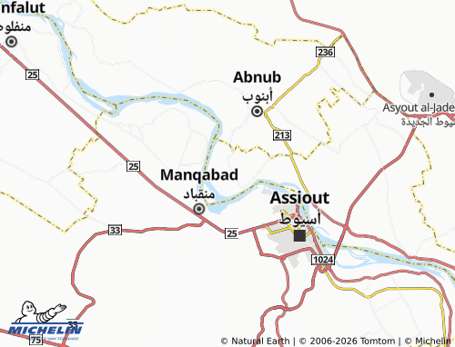 Mappa MICHELIN al-Tawabiyyah - ViaMichelin