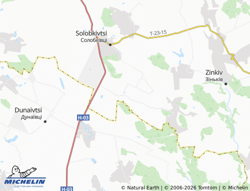 Carte MICHELIN Strikhivtsi - ViaMichelin