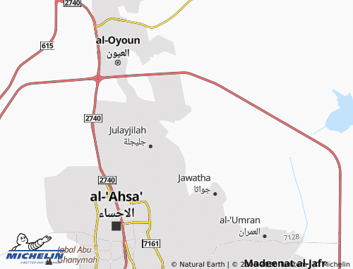 MICHELIN Al Safa 1st map - ViaMichelin