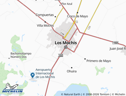 Kaart MICHELIN Real de Villa - ViaMichelin