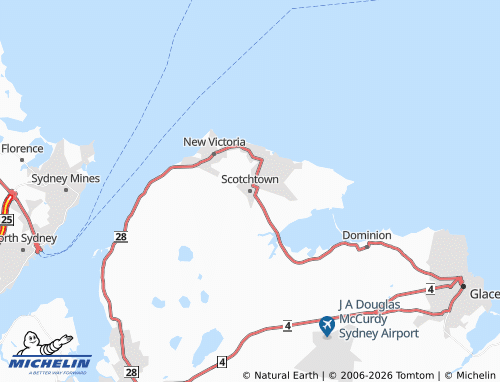 Mapa MICHELIN Scotchtown - ViaMichelin