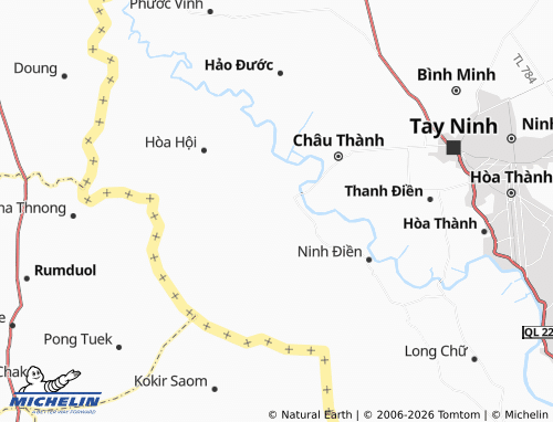 Mapa MICHELIN Thành Long - ViaMichelin