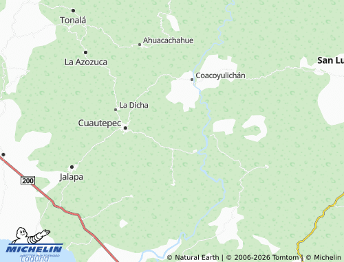 Mapa MICHELIN Huamuchititán - ViaMichelin