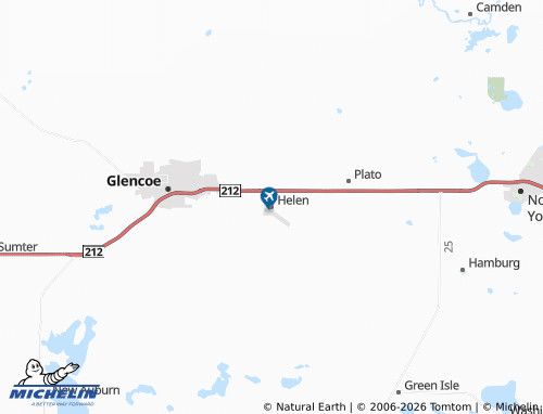 Mapa MICHELIN Helen - ViaMichelin