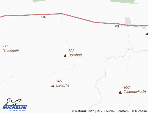 MICHELIN-Landkarte Domboni B - ViaMichelin
