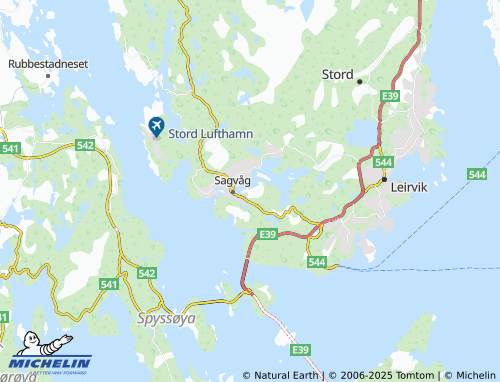MICHELIN Almås map - ViaMichelin