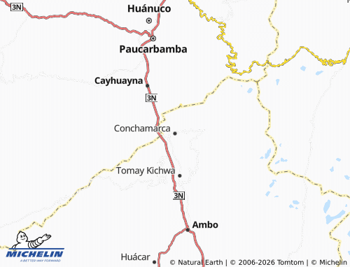 Mapa MICHELIN Conchamarca - ViaMichelin