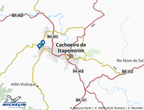 Carte MICHELIN Ibitiquara - ViaMichelin